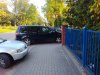 Brama wjazdowa do stadionu w Mrozach