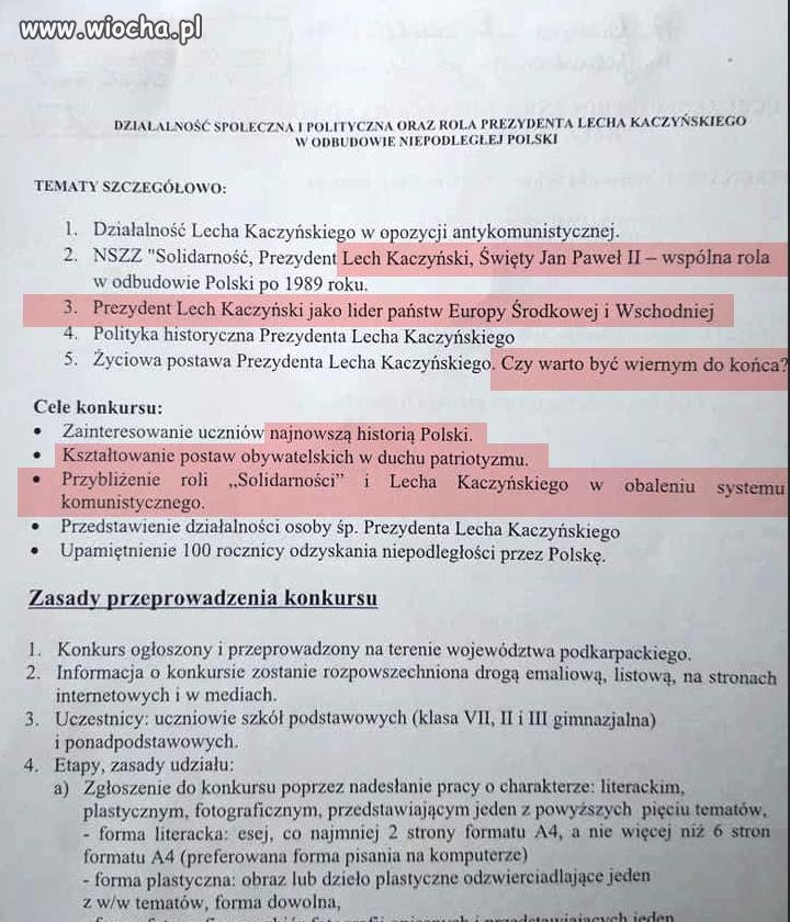 Konkurs...