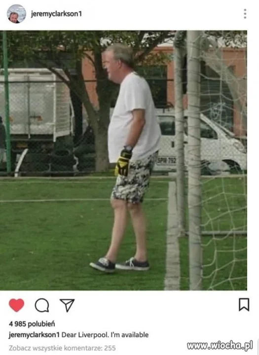 Clarkson poleca się Liverpoolowi