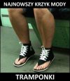 Trampki plus japonki=