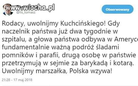 Uwolnić marszałka.