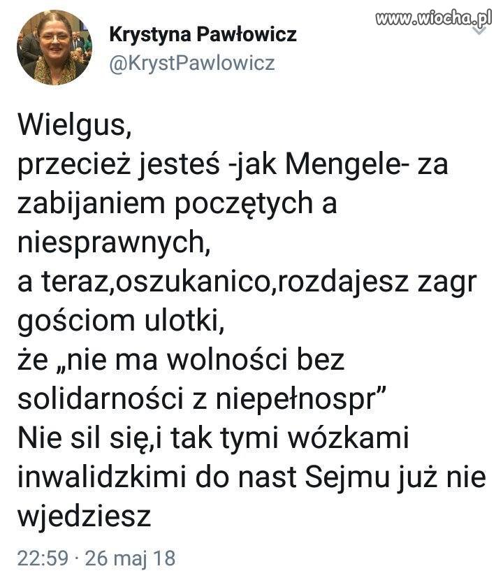 "prof." K.Pawłowicz jak zawsze w formie