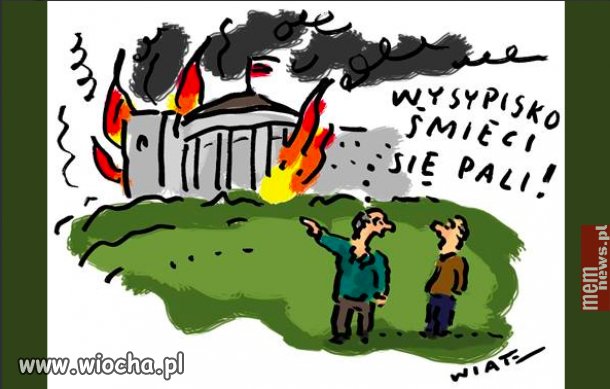 Pali się
