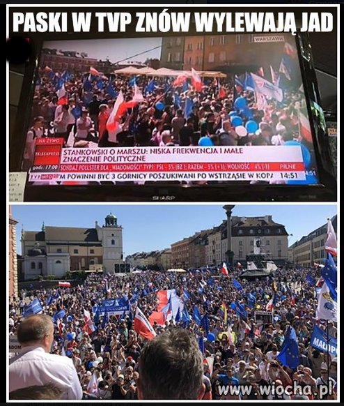 A w pisowskich gazetach napiszą, że nie przyszło