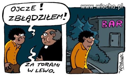 Zbłądził