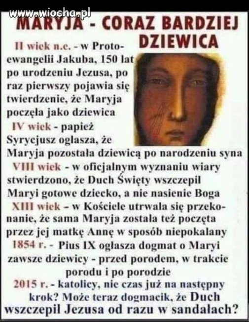 Maryja - zawsze dziewica.