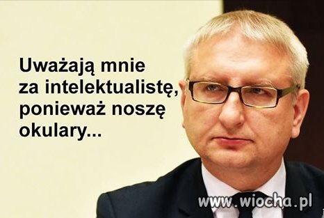 Jarek też raz założył jak