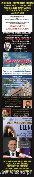 Burmistrz Śremu, jego zaproszeniu nikt nie odmawia