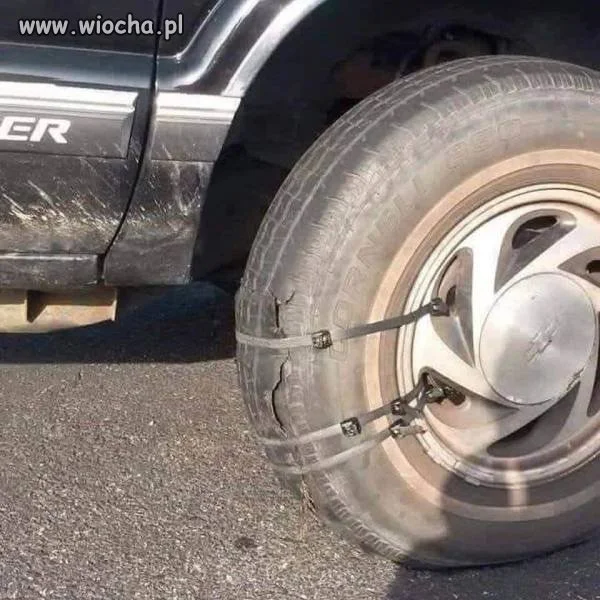 Naprawione, to śmigam dalej 