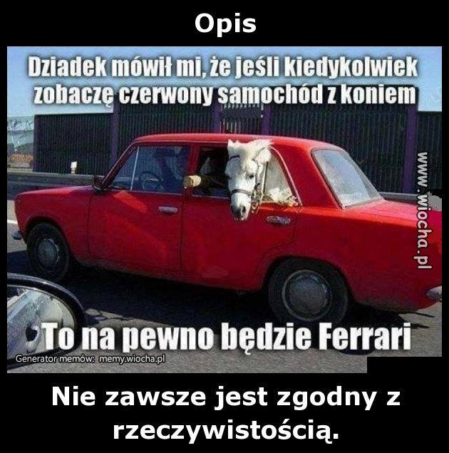 Opis