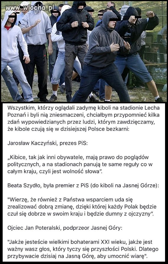 Nie jest to tajemnicą poliszynela