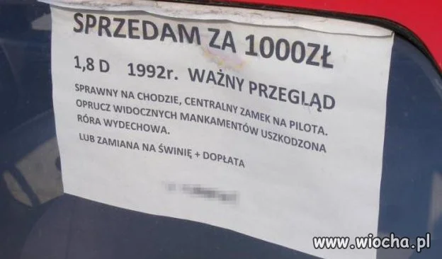 Sprzedam lub zamienię