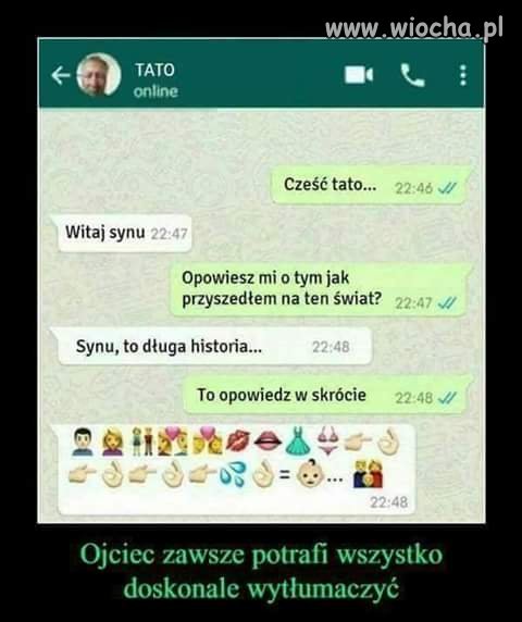 Ojciec potrafi.