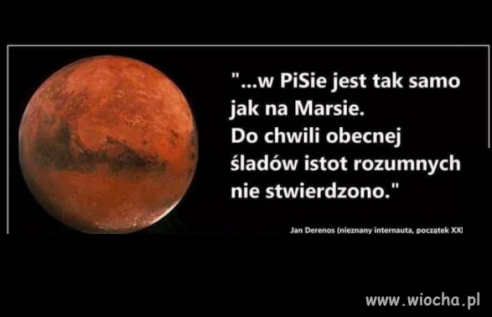 Tak jak na Marsie
