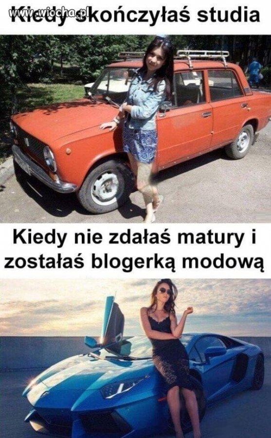 Kolega po studiach robi w macku 