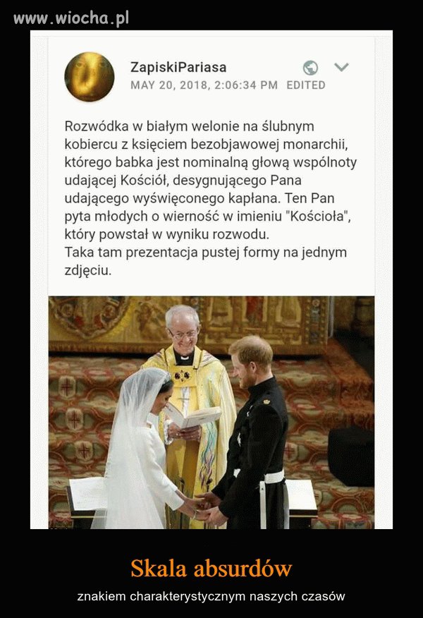 Co to był za ślub
