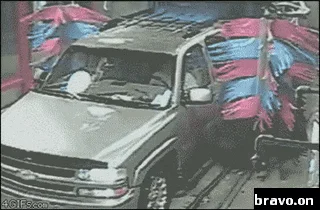 Bał się o wycieraczkę ...