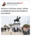 Owocne rozmowy z pomnikami w USA