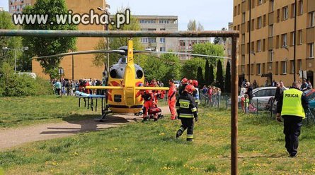 Świnoujście, pogotowie lotnicze ratowało życie,
