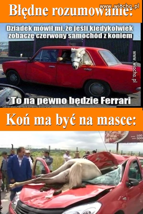 Źle to wykombinował...