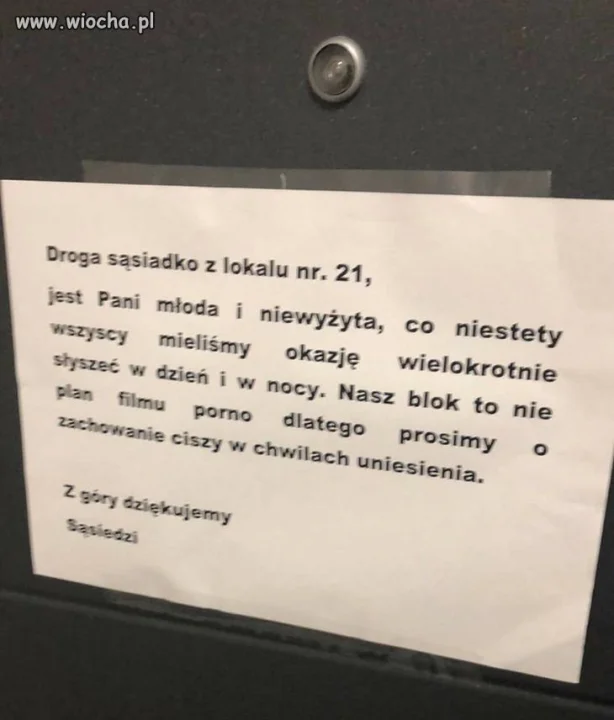 Jak dobrze mieć sąsiada