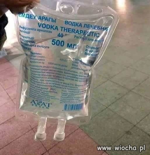 Dożylnie ale tylko terapeutycznie 