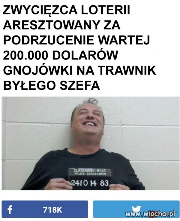 Poniosło go