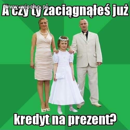 Sezon na idiotyzmy komuniowe zaczyna sie
