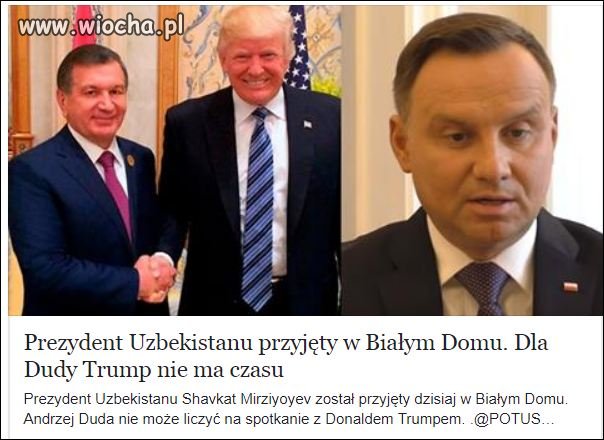 Prezydent Duda spotkał się ...