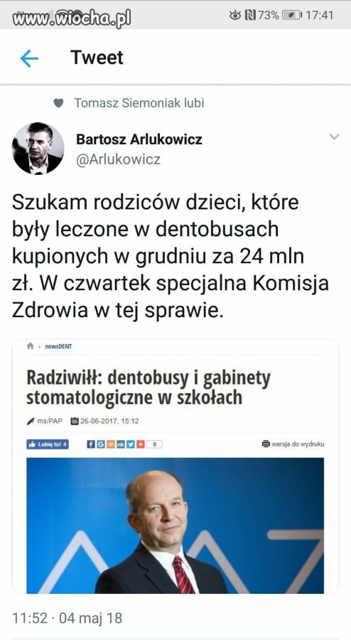 Ciekawe co na to obserwatorzy