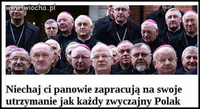 Zamiast na tacę kasy