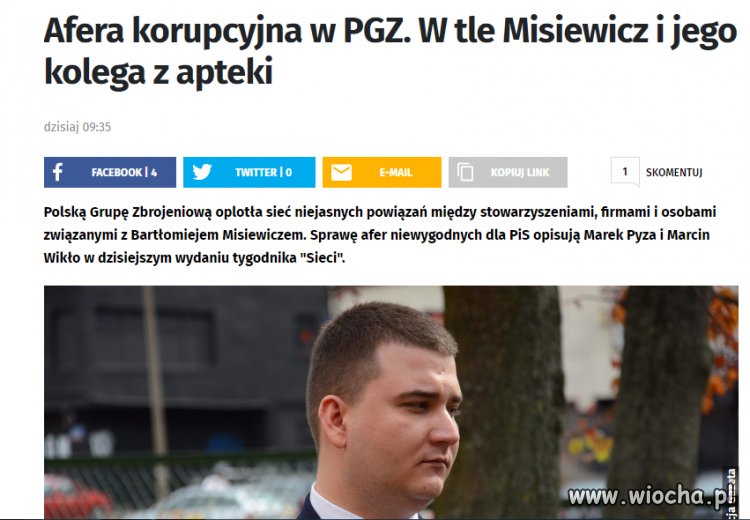 Zapewne umorzy prokuratura tak samo jak w sprawie