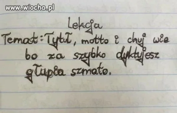 Lekcja