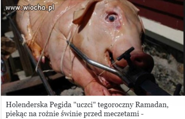 Każdy kto przyjdzie z talerzykiem