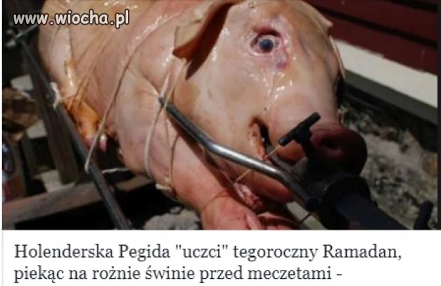 Każdy kto przyjdzie z talerzykiem