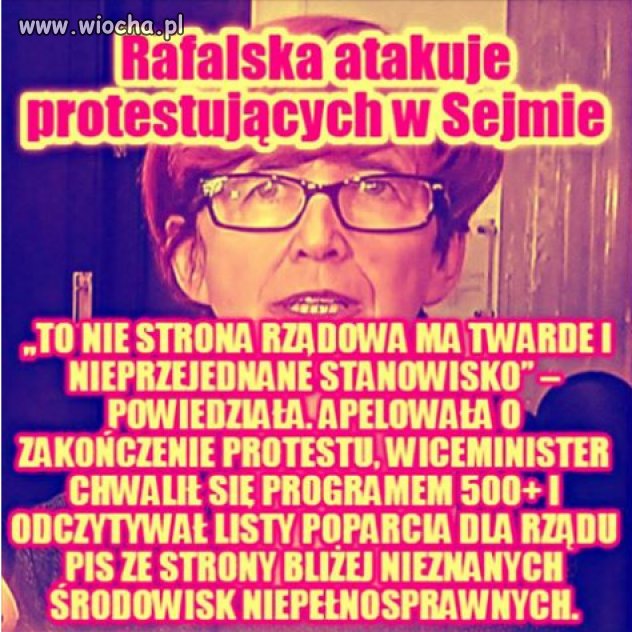 Świetny tekst minister