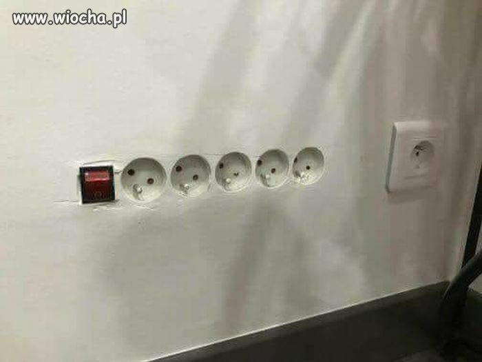 Pomysłowy elektryk.