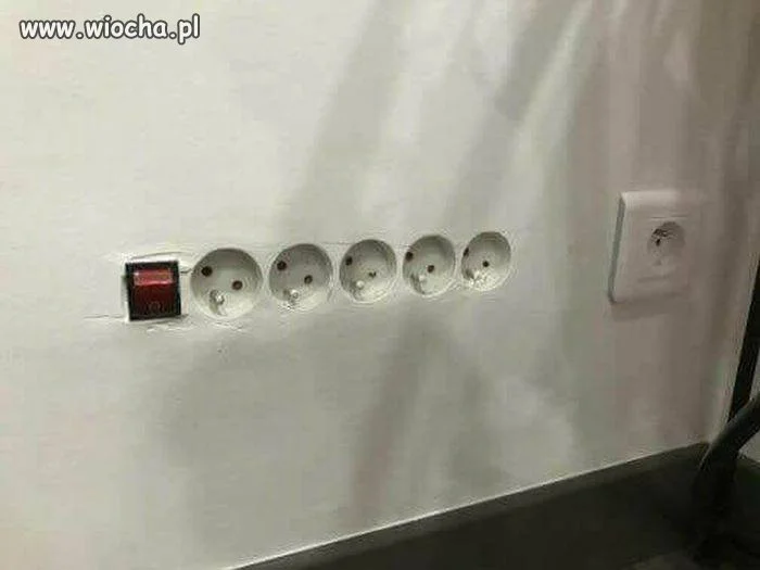 Pomysłowy elektryk.