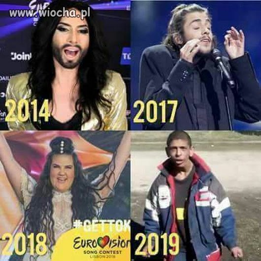 To ona, Eurowizji.