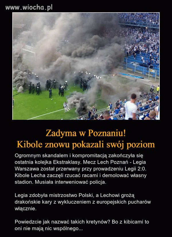 Poznaniacy dali popis