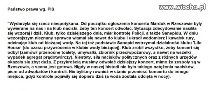 Tak się w Rzeszowie walczy z metalowymi kapelami