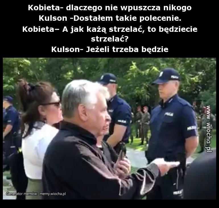 Rozmowa z kulsonem podczas nielegalnej ekshumacji