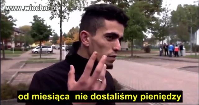 Oburzony imigrant 