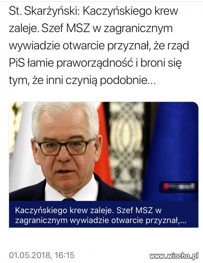 Chyba jego dni są policzone 