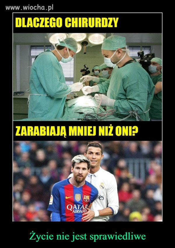 Właśnie, dlaczego płacą więcej za kopanie piłki