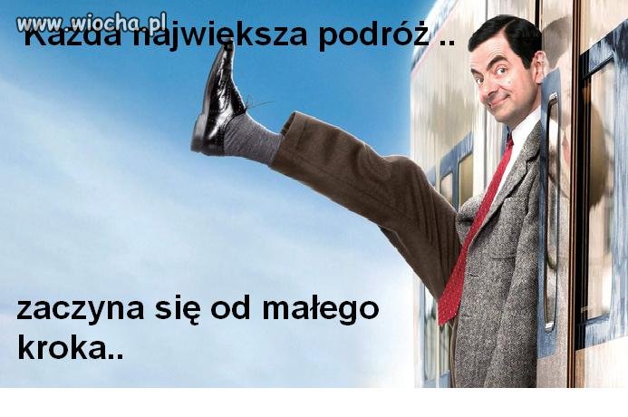 Każda największa podróż