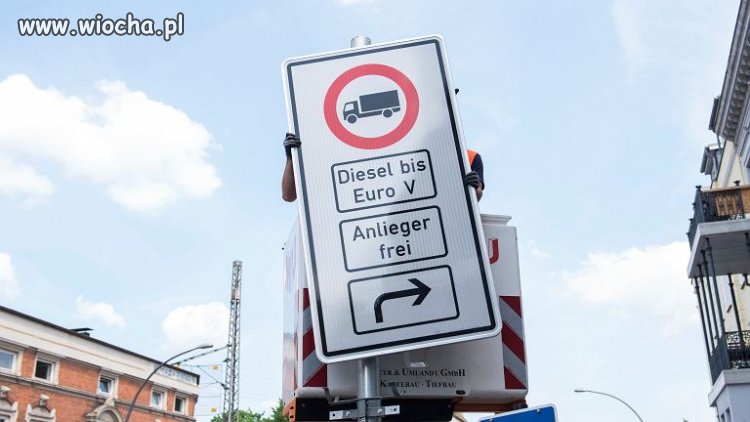 Hamburg zakazuje wjazdu starym dieselom