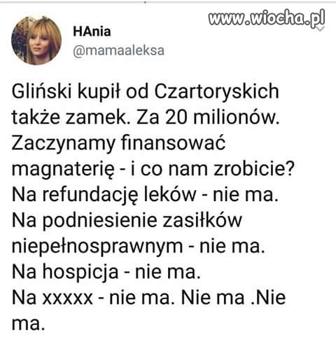 Pieniądze są. Ale dla wybranych.