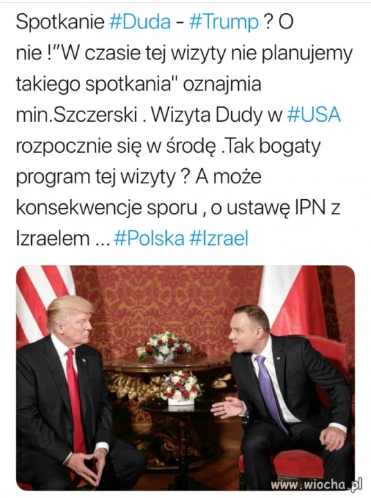 To pytam po co jedzie do USA?