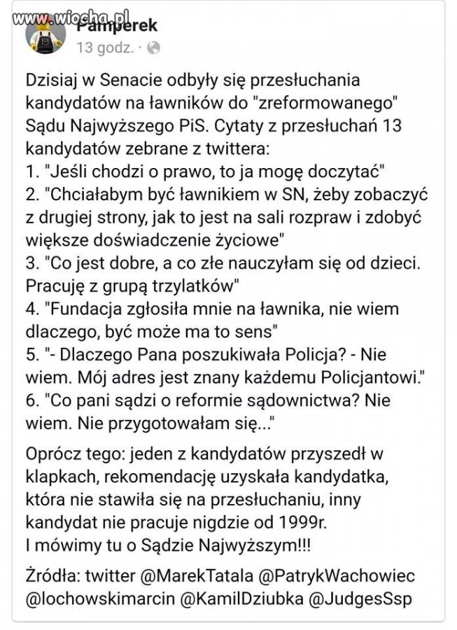 Czy tak mają wyglądać lepsze pisowskie sądy?
